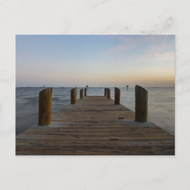 Banana River Dock Postcard (Front)