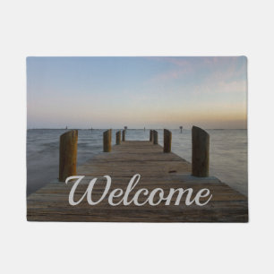 Banana River Dock Welcome Doormat
