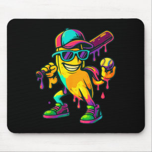 Banana Shirt Funny Banana Drip Graphic Kids Boys G Mouse Mat