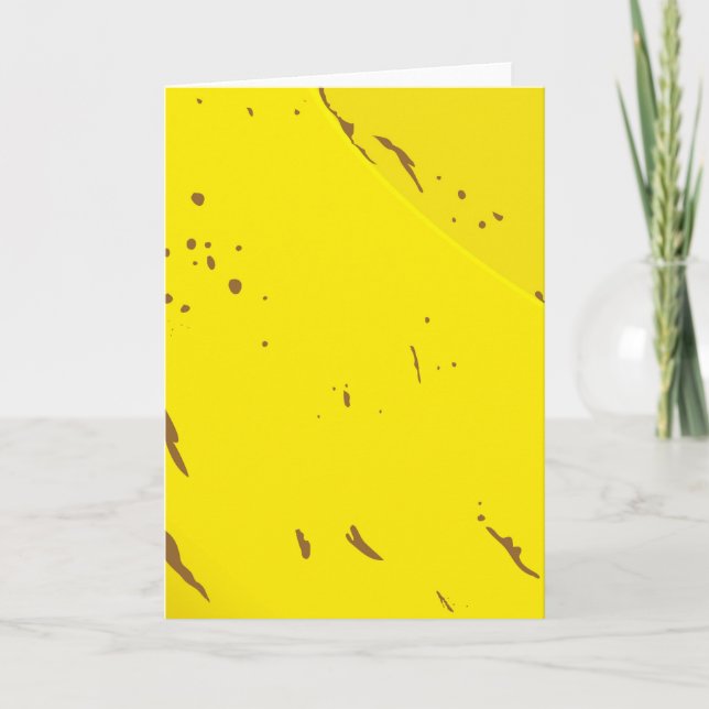 banana-skin card (Front)
