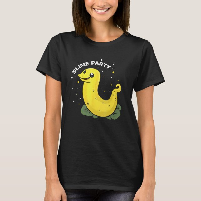 Banana Slug Collecting Quote for Slug Science 8 T-Shirt (Front)