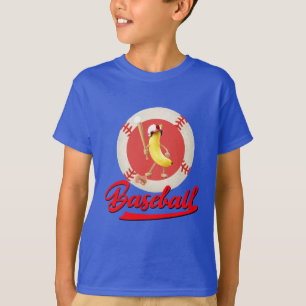 Banana Slugger Funny Baseball Custom Graphic T-Shirt