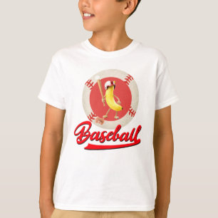 Banana Slugger Funny Baseball Custom Graphic T-Shirt