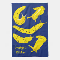 Banana Slugs Yellow and Royal Blue Personalise