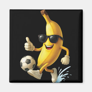 Banana Soccer Magnet