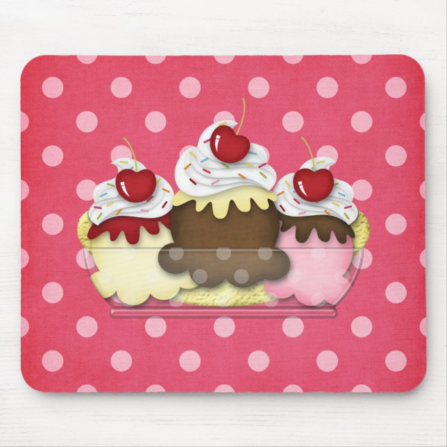 banana split mouse mat (Front)
