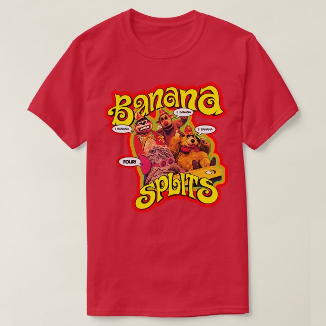 Banana Splits T-Shirt (Design Front)