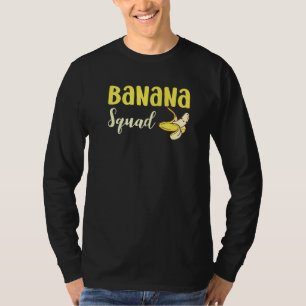 Banana Squad Banana Fruit Summer Vacation Vegan T-Shirt