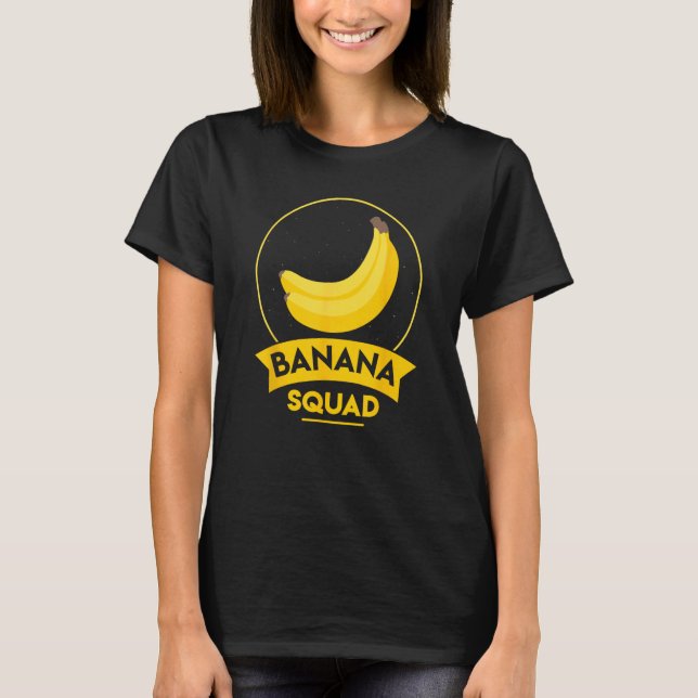 Banana Squad Funny Dabbing Banana T-Shirt (Front)