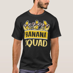 BANANA SQUAD Let's Go Bananas Meme Kids Adults Fun T-Shirt