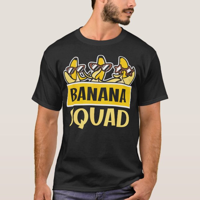 Banana Squad LetS Go Bananas Meme Kids Adults T-Shirt (Front)