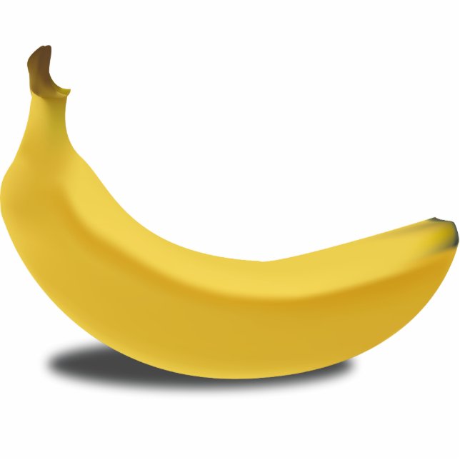 Banana Standing Photo Sculpture (Front)