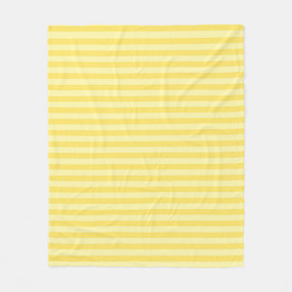 Banana Stripes Fleece Blanket
