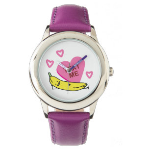 Banana Text Me Valentine Valentine's day laying Watch