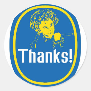 Banana Thank You Sticker