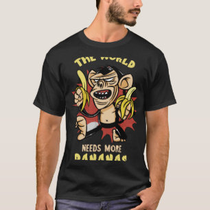 Banana The World Needs Vegan Food Summer Frui Bana T-Shirt