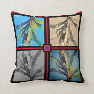 Banana times four by Bruce Tunis Cushion