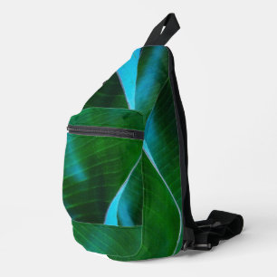 Banana Tree Closeup Print Cut Sew Bag