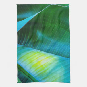 Banana Tree Closeup Tea Towel