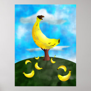 Banana Tree Poster