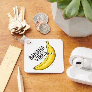 Banana Vibes Key Ring