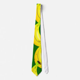 Banana Wallpaper Tie