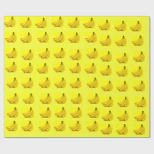 Banana Wallpaper Wrapping Paper
