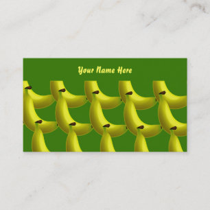 Banana Wallpaper, Your Name Here Business Card
