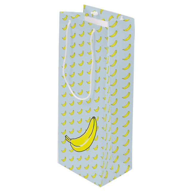 Banana Wine Gift Bag (Front Angled)
