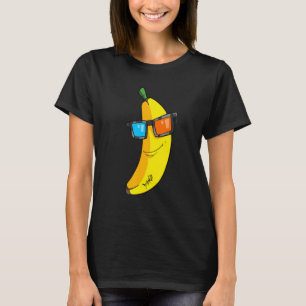Banana With Cool Sunglasses T-Shirt
