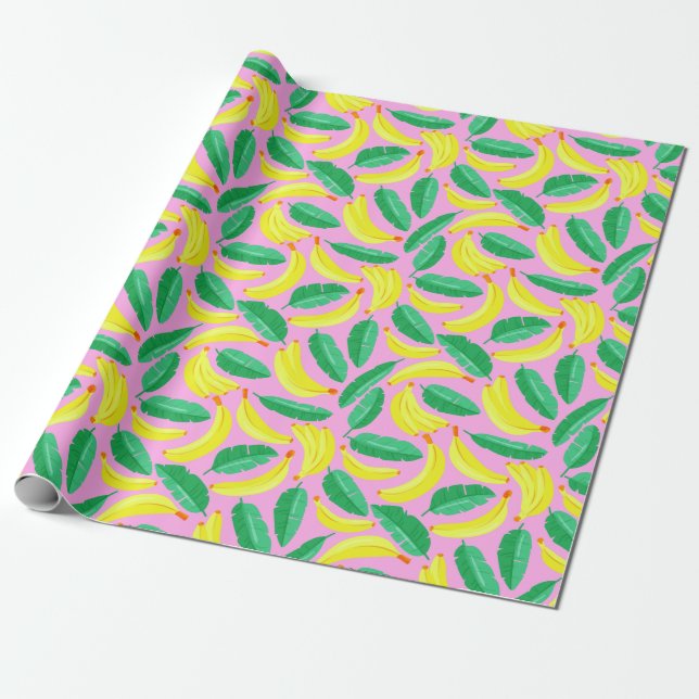 Banana Wrapping Paper (Unrolled)