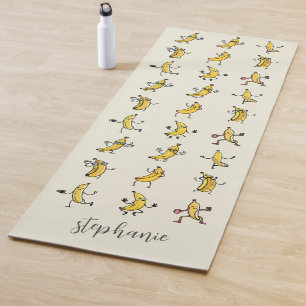 Banana Yoga Coffee Yoga Mat