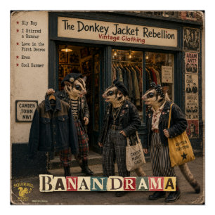 Bananadrama: a Parody Poster