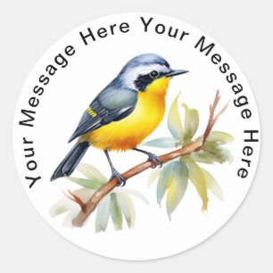 Bananaquit Classic Round Sticker