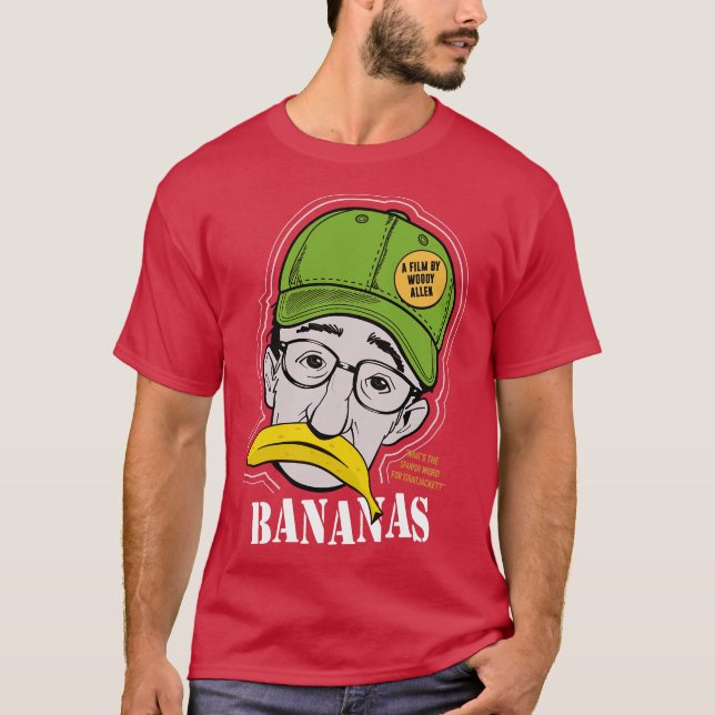 Bananas Alternative Poster T-Shirt (Front)