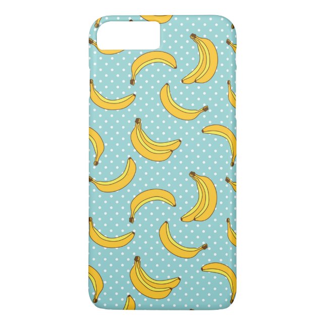 Bananas And Polk Dots Case-Mate iPhone Case (Back)