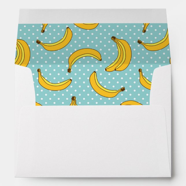 Bananas And Polk Dots Envelopes (Back (Bottom))