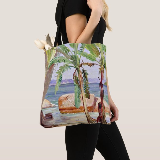 Bananas and Rocks at Paqueta, Brazil, Tote Bag (Close Up)