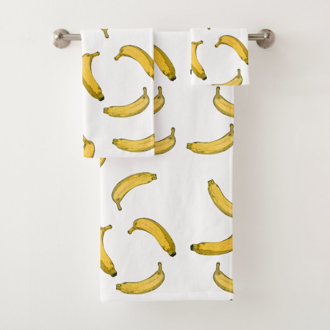 Bananas Bath Towel Set (Insitu)