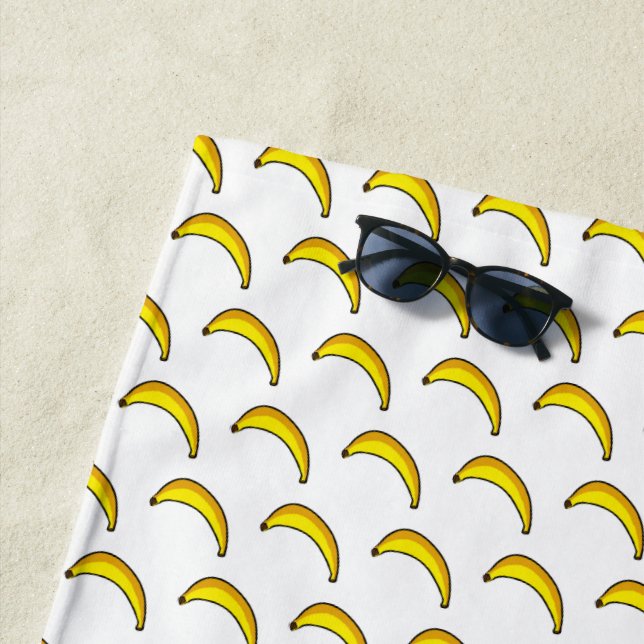 Bananas Beach Towel (In Situ)
