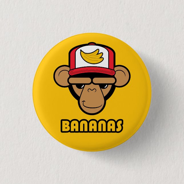 Bananas button (Front)