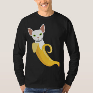 Bananas Cat I Banana Healthy Fruits Yellow Fruit T-Shirt