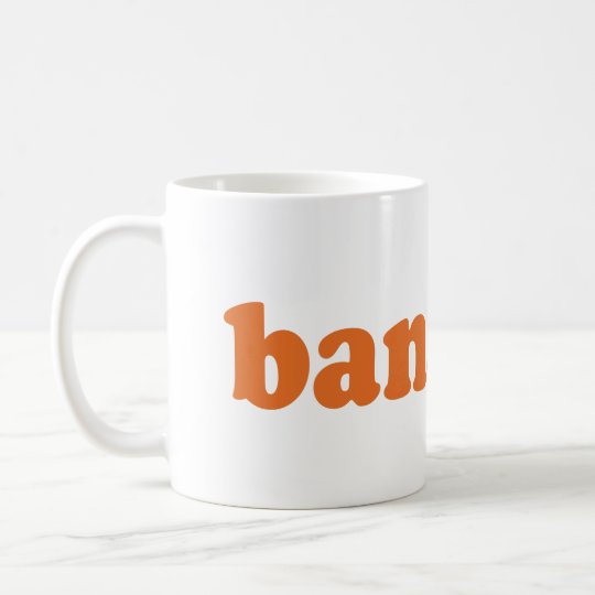 bananas coffee mug