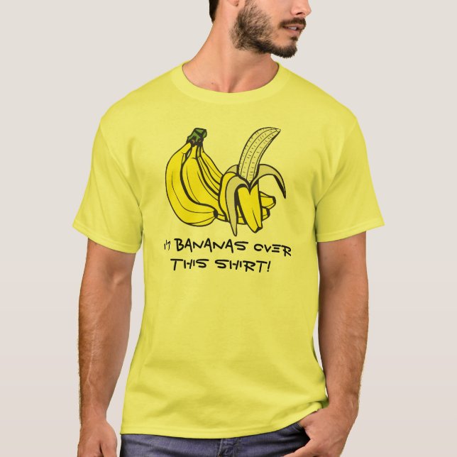 Bananas: Customisable! T-Shirt (Front)