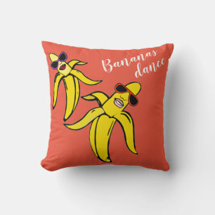 Bananas dance cushion