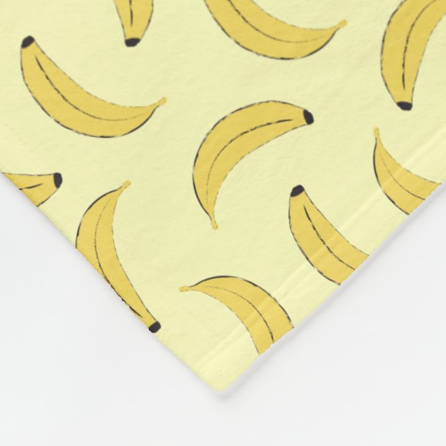 Bananas Fleece Blanket (Corner)