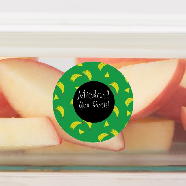 Bananas Food Mix Lunch Box (Affixed)