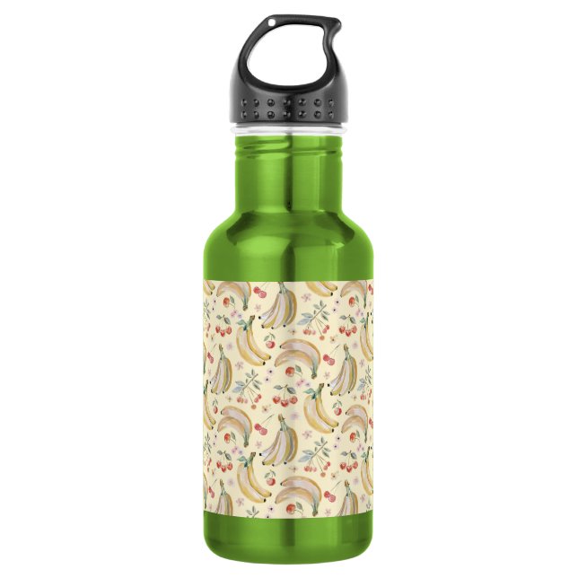 Bananas for Cherries 532 Ml Water Bottle (Front)