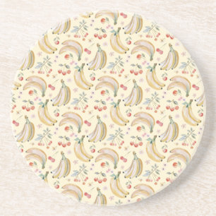 Bananas for Cherries Coaster