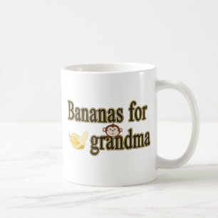 Bananas for grandma coffee mug